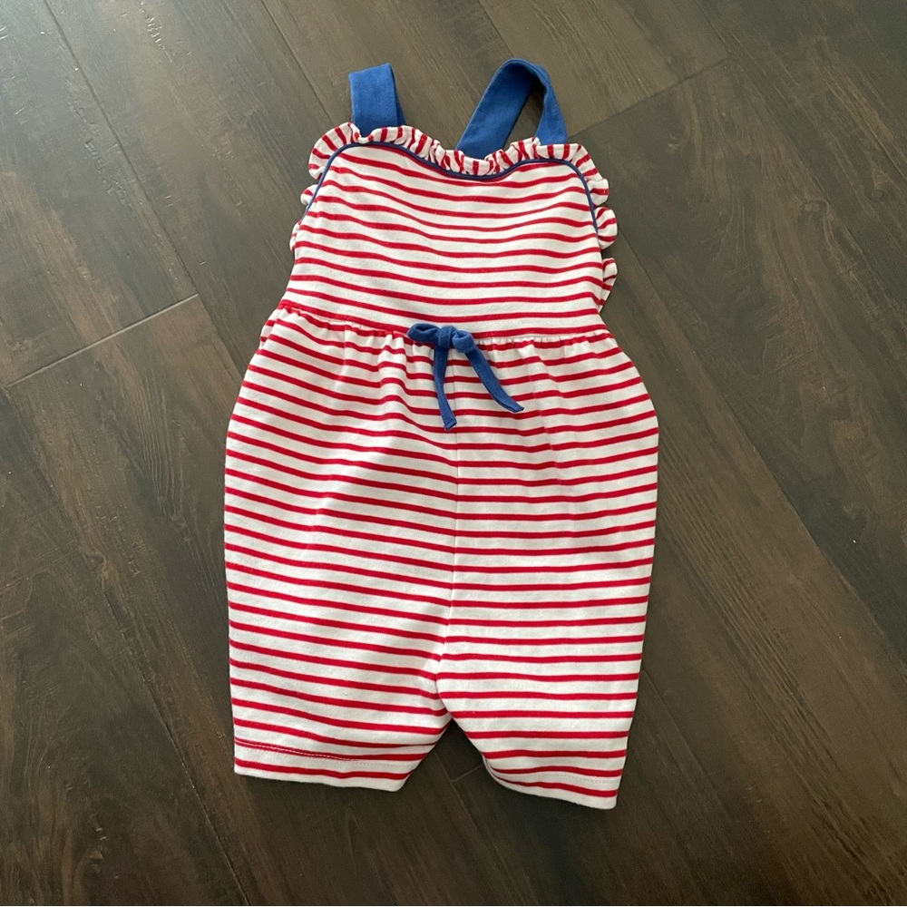 Stelly Belly Striped Romper Size 2T